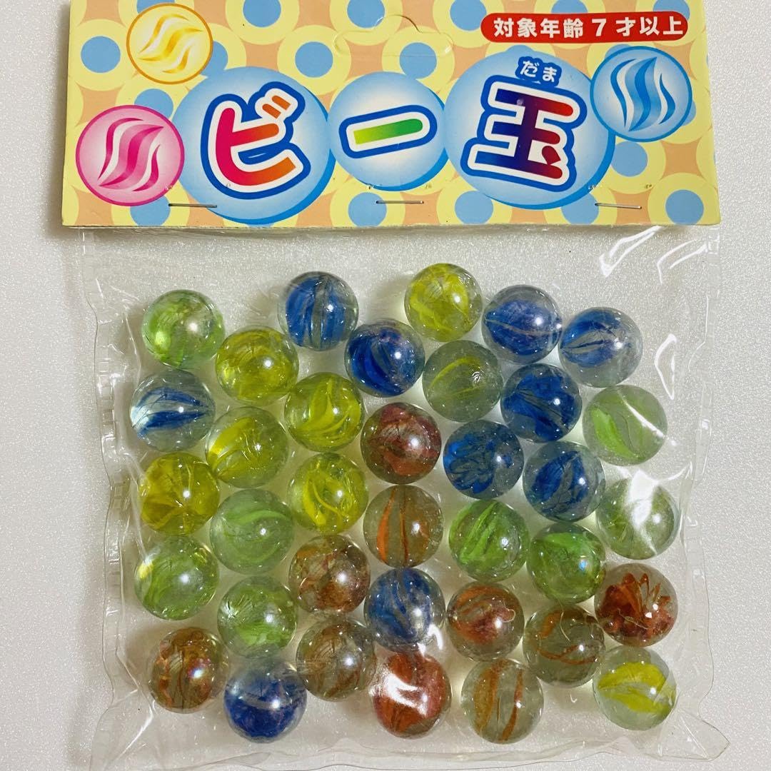 Amazon.co.jp: レトロ おはじき ビー玉 カラフルストーン : おもちゃ